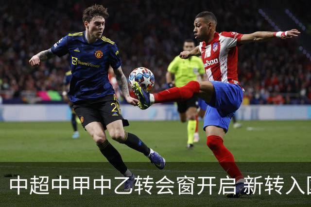 中超中甲中乙转会窗开启 新转入国内球员没有名额限制